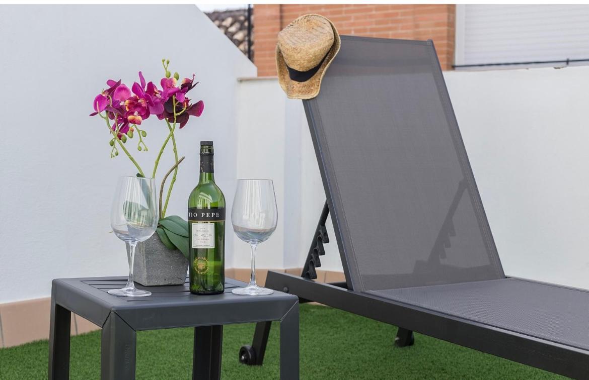 Apartamento Atico Moderno Jerez de la Frontera Esterno foto