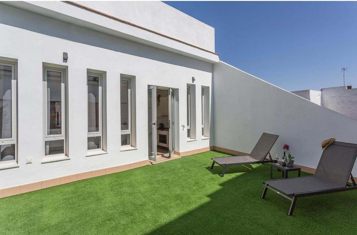 Apartamento Atico Moderno Jerez de la Frontera Esterno foto