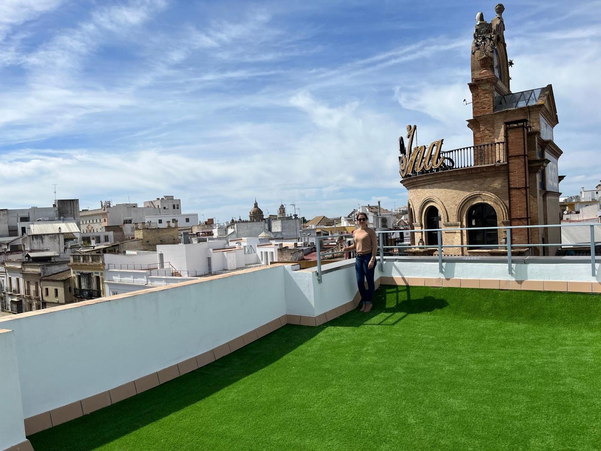 Apartamento Atico Moderno Jerez de la Frontera Esterno foto